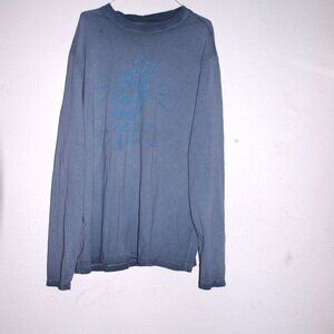 Claiborne Blue High Neck Long Sleeve Pullover Sweater  Men's XL